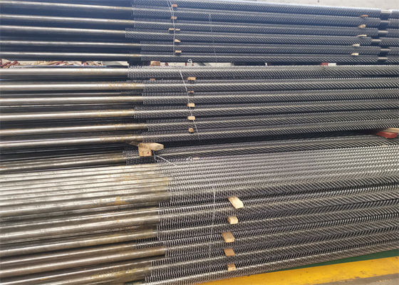 Prestazione efficiente seghettata del trasferimento di calore della caldaia di aletta del radiatore a spirale della metropolitana