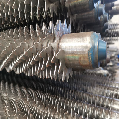 Radiatore a spirale seghettato con tubo alettato della caldaia ad alte prestazioni di trasferimento di calore Personalizzato efficiente