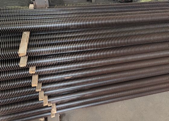 ASME Tubo a spirale a pinne in acciaio inossidabile Tubo a pinne per caldaie industriali, economizzatori ed scambiatori di calore