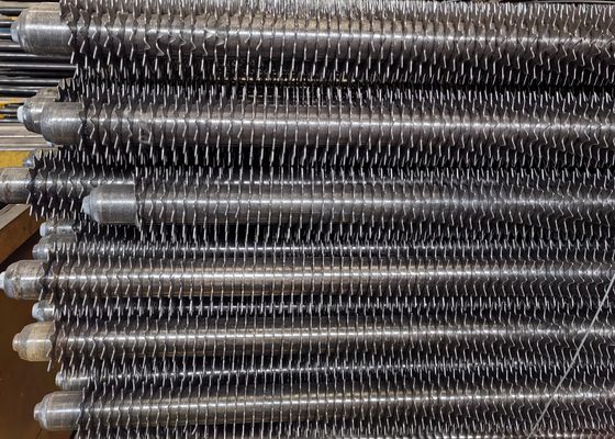 Tubo per scambiatori di calore a pinne a spirale Tubo a pinne in acciaio corten senza cuciture per economizer