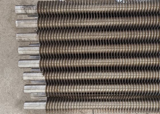Elemento di scambio termico resistente all'usura ed efficiente tubo a pinna a spirale saldato ad alta frequenza