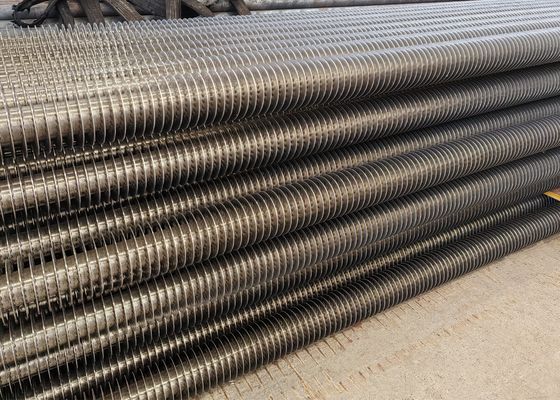 Tubi a pinna a spirale di caldaie in acciaio al carbonio anticorrosivi per pre riscaldatori d'aria