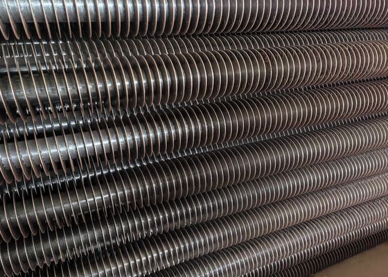 Tubo a spirale senza cuciture a pinne in acciaio inossidabile 316 per scambiatori di calore