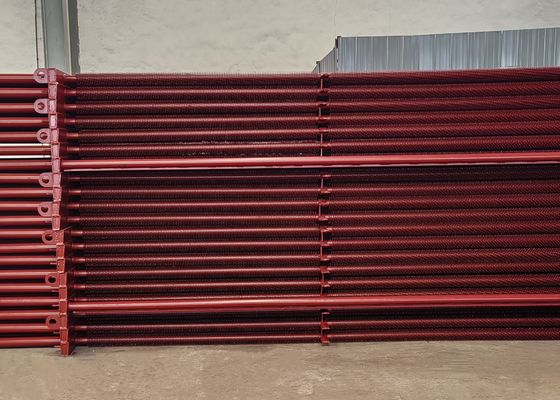 Tubo a pinna a spirale di caldaia in acciaio al carbonio con pinne a spirale per aumentare le prestazioni