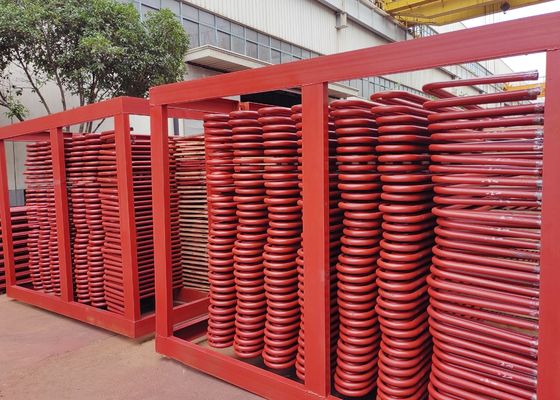 Tubo serpentino in acciaio al carbonio ASME per caldaie industriali / centrali elettriche