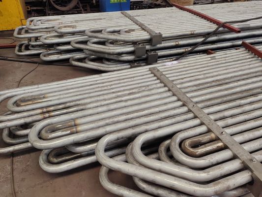 ASTM A249 Carbon Steel Serpentine Coil / Snake Tube nel riscaldatore della caldaia