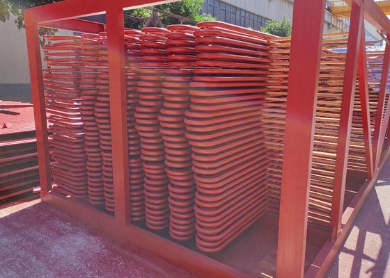 Tubo di serpentina in acciaio al carbonio ad alta pressione personalizzato nel sistema di caldaia CFB