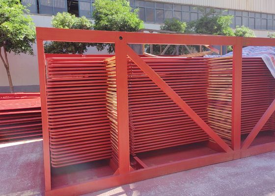 Tubo di serpentina in acciaio al carbonio ad alta pressione personalizzato nel sistema di caldaia CFB