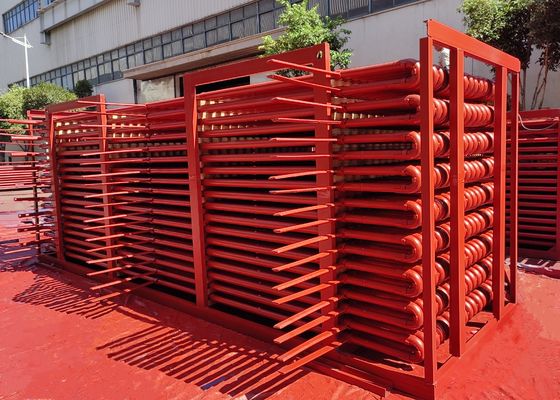 ISO9001 Caldaia in acciaio al carbonio tubo serpentino verniciato ad alta efficienza