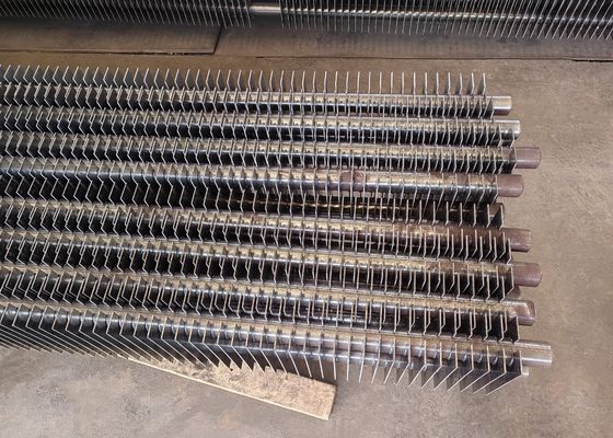 ASME Tubo di caldaia a pinna quadrata o rettangolare H-Fin in economia della caldaia