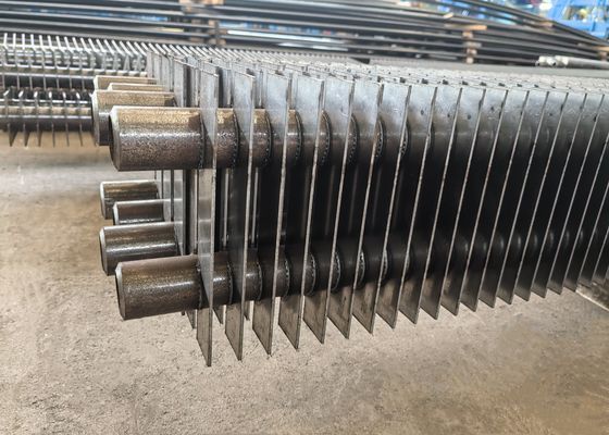 ASME Tubo di caldaia a pinna quadrata o rettangolare H-Fin in economia della caldaia