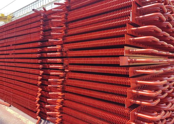 Elementi di scambio di calore rinforzati per caldaie tubi H-fin per caldaie di centrali elettriche