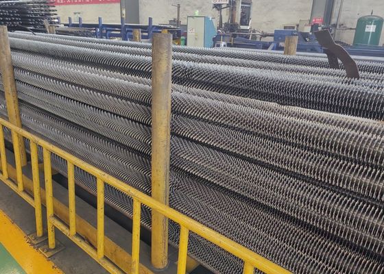 Tubo di saldatura a spirale ad alta frequenza ad alta efficienza per caldaie di centrali elettriche