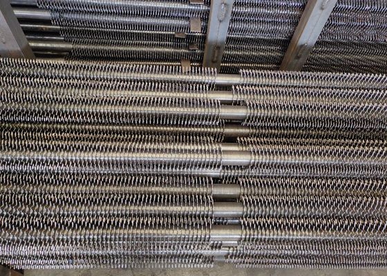 Tubo a pinna a spirale di caldaia in acciaio di alta qualità con eccellente resistenza alla corrosione