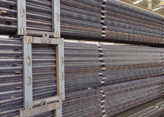 Tubo a pinna a spirale di caldaia in acciaio di alta qualità con eccellente resistenza alla corrosione