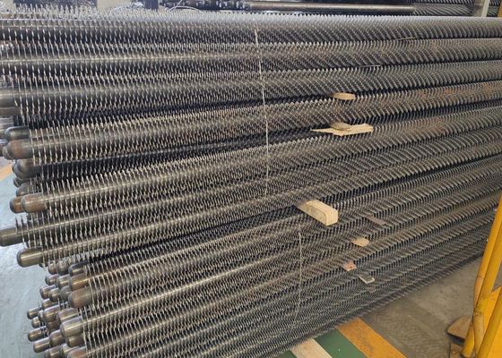 Tubo a pinna a spirale di caldaia in acciaio al carbonio di alta qualità con efficiente dissipazione del calore