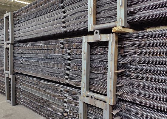 Tubo a pinna a spirale di caldaia in acciaio al carbonio di alta qualità con efficiente dissipazione del calore