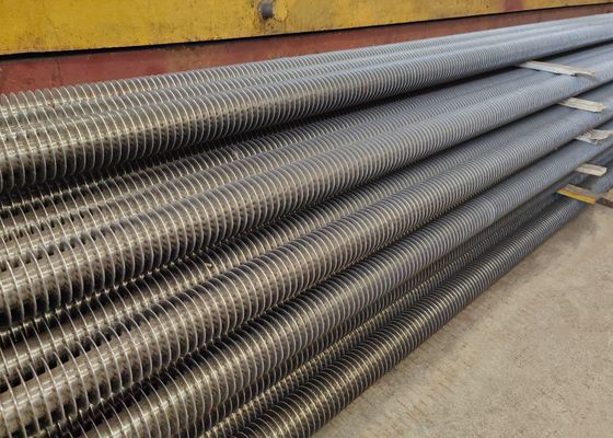 ASME tubo a pinna a spirale per caldaie in acciaio al carbonio per gli economizzatori di caldaie nelle centrali elettriche