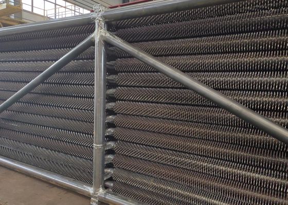 Tubo a pinna a spirale di caldaia in acciaio al carbonio per il trasferimento di calore delle parti di pressione della caldaia