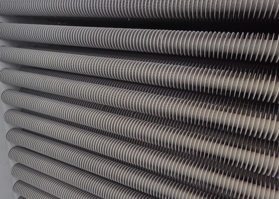 Tubo a pinna a spirale in acciaio inossidabile di acciaio carbonio utilizzato nelle parti a pressione della caldaia