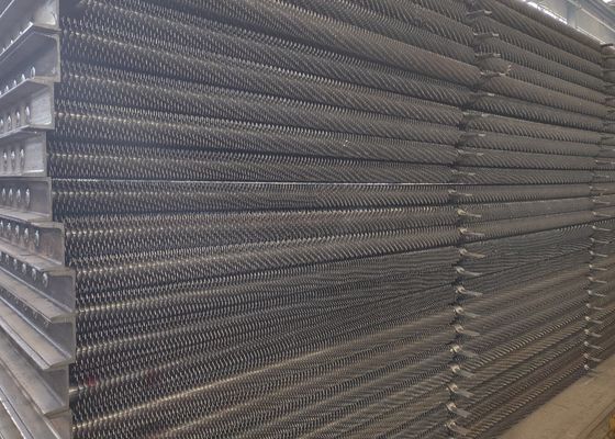 SA213/ASTM Caldaia in acciaio inossidabile tubo a pinna a spirale serrato ad alta efficienza