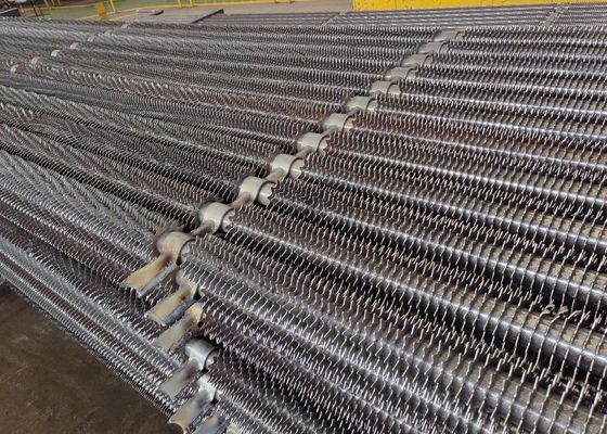 SA213/ASTM Caldaia in acciaio inossidabile tubo a pinna a spirale serrato ad alta efficienza