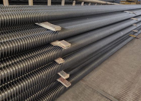 Tubo a pinna a spirale in acciaio al carbonio per una maggiore efficienza di trasferimento di calore negli scambiatori di calore