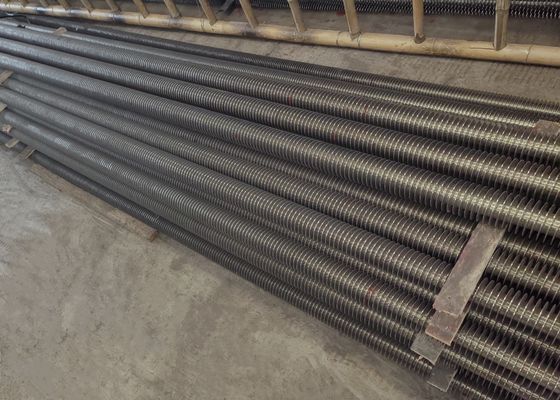 Tubo a pinna a spirale in acciaio al carbonio per una maggiore efficienza di trasferimento di calore negli scambiatori di calore