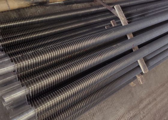 Tubo a pinna a spirale in acciaio al carbonio per una maggiore efficienza di trasferimento di calore negli scambiatori di calore