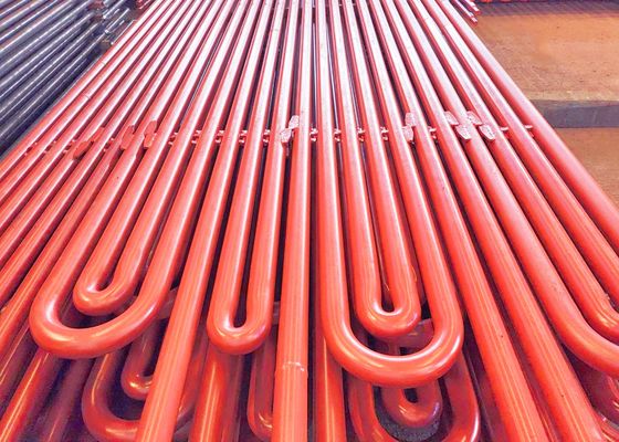 Caldaia in acciaio al carbonio verniciata ad alta sicurezza tubo serpentino per scambiatore di calore