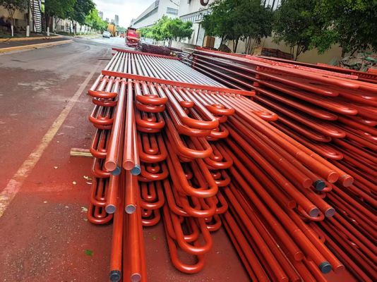 Scambiatore di calore tubo serpentino per caldaie di calore di scarto