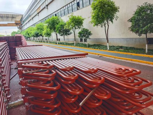 Scambiatore di calore tubo serpentino per caldaie di calore di scarto