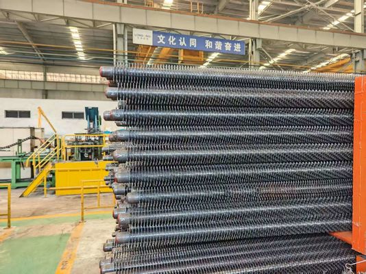 ASME Parti di caldaie in acciaio inossidabile a tubo a pinna a spirale per la dissipazione del calore