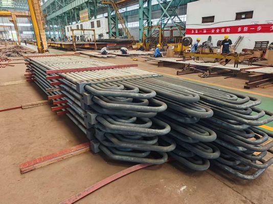 Serpentina a serpentina per economizzatore certificata ASME ad alta pressione per caldaia industriale