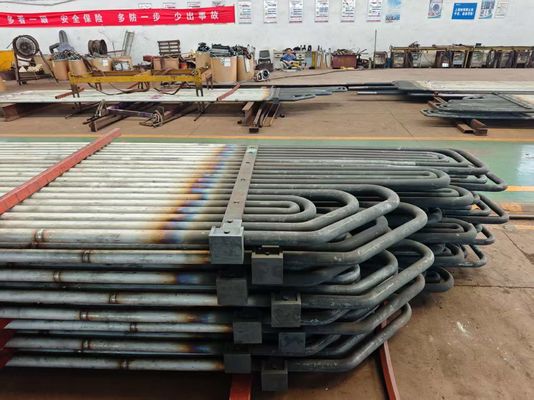 Serpentina a serpentina per economizzatore certificata ASME ad alta pressione per caldaia industriale