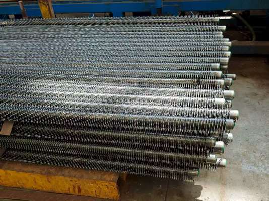 Scambiatore di calore ad alta efficienza con alette per caldaie e anti-incrostazione