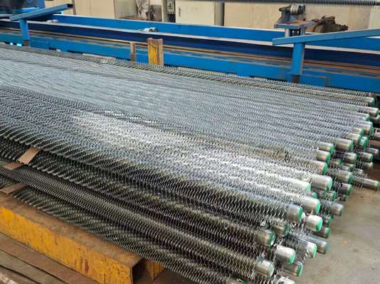 Scambiatore di calore ad alta efficienza con alette per caldaie e anti-incrostazione