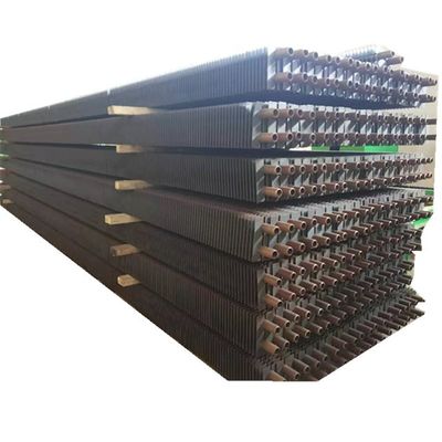 Tubo a pinna di caldaia di tipo H con proprietà di auto-pulizia, recupero del calore dei gas di scarico e caratteristiche anti-usura