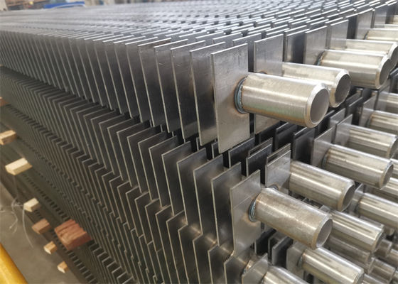 Tubo a pinna di caldaia di tipo H con proprietà di auto-pulizia, recupero del calore dei gas di scarico e caratteristiche anti-usura