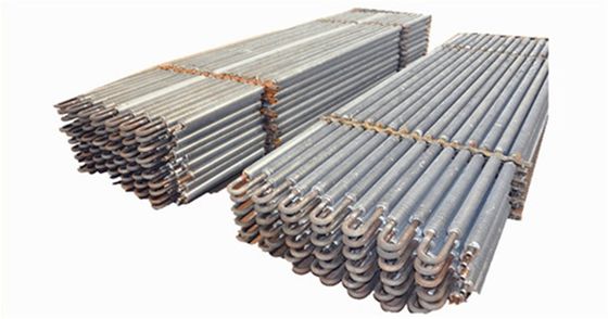 Tubo a pinna di caldaia ad alta pressione con elevato livello di sicurezza e garanzia di 3 anni per la centrale elettrica