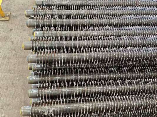 HF Welded Carbon Steel Spiral Finned Tubes For Boilers - High Heat Transfer
