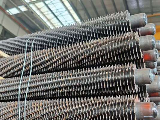 Customized High-Frequency Welding ASME Spiral Fin Tubes High Stability For Boilers