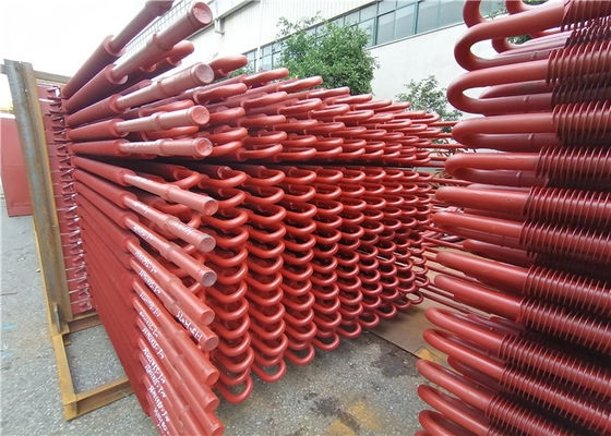 Tubo alettato per caldaia a spirale standard ASME con produzione di vapore max. 20 t/h e alto livello di sicurezza