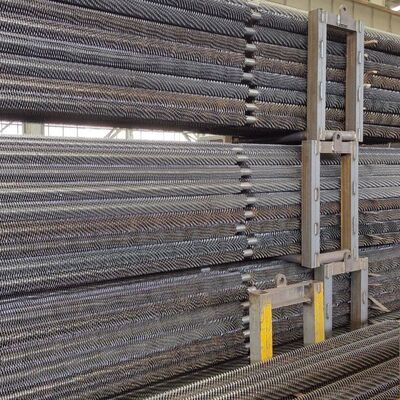 Tubo alettato a spirale in acciaio al carbonio per caldaie standard ASME per economizzatori di centrali elettriche