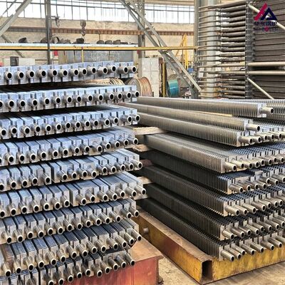 Tubo alettato per caldaia in acciaio inossidabile personalizzato per applicazioni di scambiatori di calore industriali