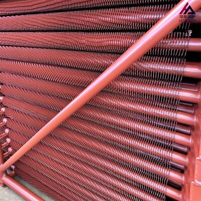 Tubo a pinna di caldaia di 25 m di lunghezza massima con pinne serrate solide a spirale in acciaio inossidabile