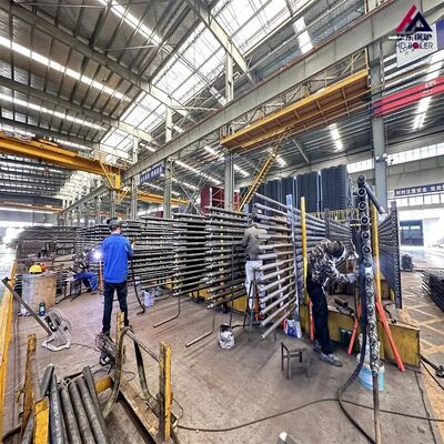 Tubo a pinna di caldaia di 25 m di lunghezza massima con pinne serrate solide a spirale in acciaio inossidabile