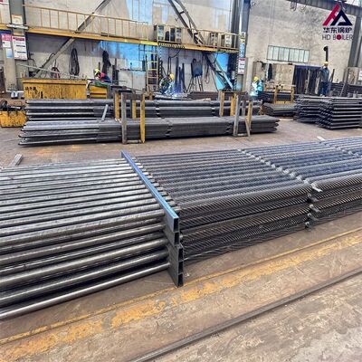Tubo a pinna di caldaia di 25 m di lunghezza massima con pinne serrate solide a spirale in acciaio inossidabile