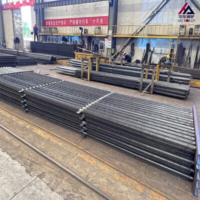 Tubo a pinna di caldaia di 25 m di lunghezza massima con pinne serrate solide a spirale in acciaio inossidabile