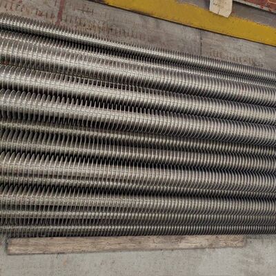 Acciaio al carbonio ASME Standard Spiral Fin Tube per il trasferimento di calore della caldaia con specifiche personalizzate